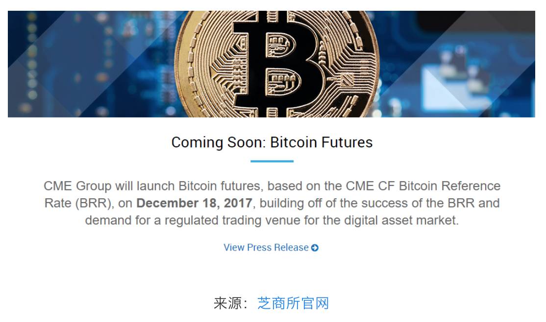 比特币市值飙涨超越多家上市公司，交易所争抢比特币期货首发