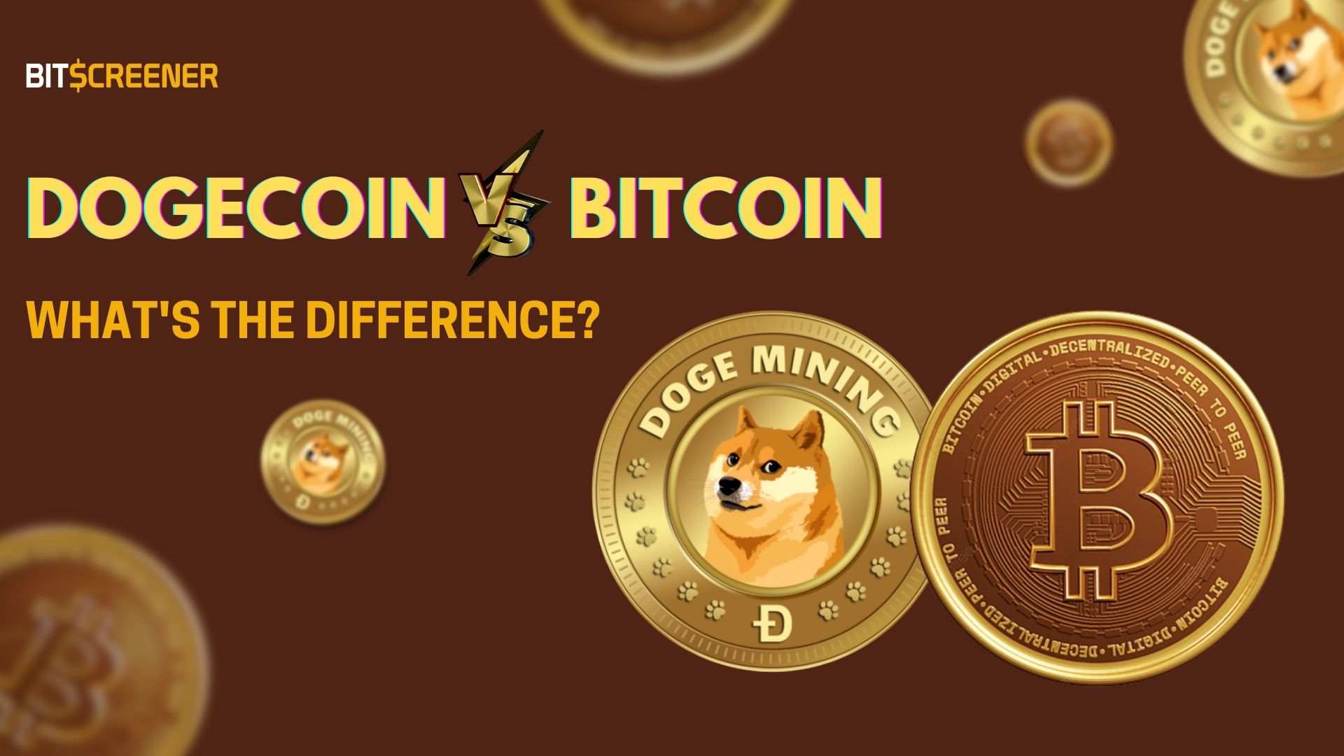聚焦加密货币：狗狗币与比特币的主要差异都有哪些？
