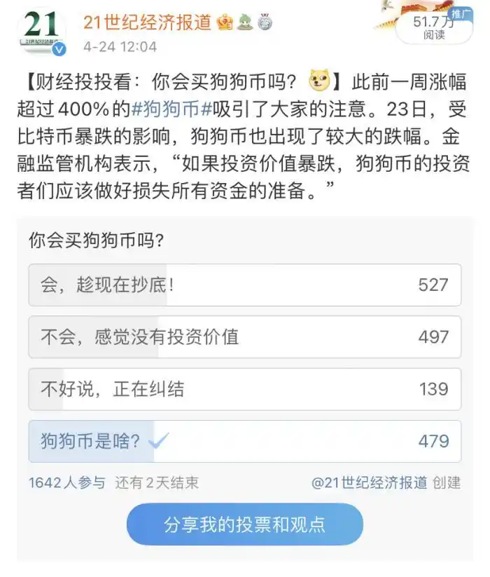 马斯克最新推文狗狗币_狗狗币大涨原因_狗狗币投资价值分析