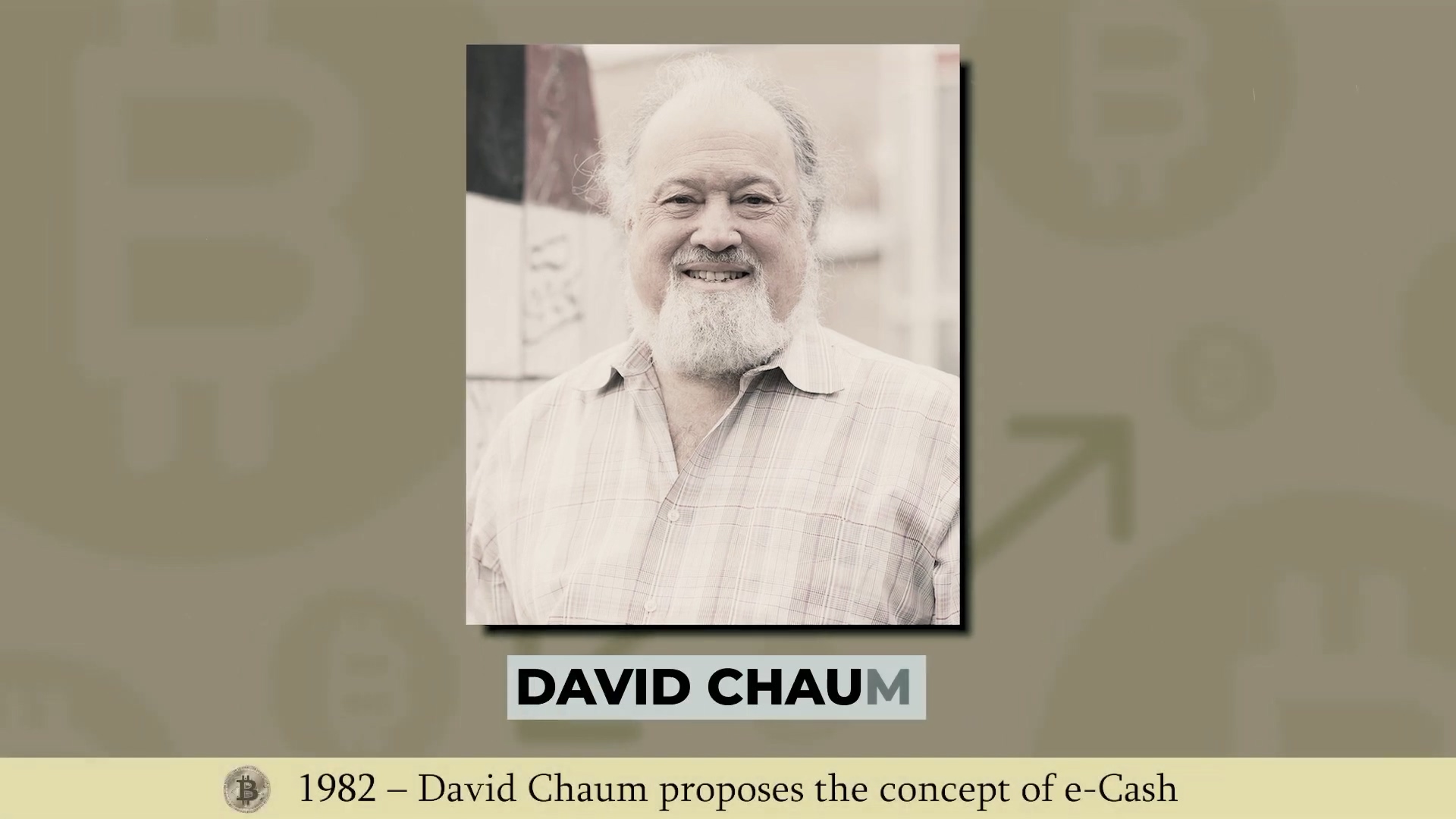 比特币起源于1982年？大卫·查姆的电子现金概念是开端？