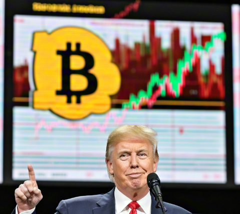 特朗普的“数字黄金”豪赌：24个月狂飙12倍的比特币风暴-第1张图片-币选网