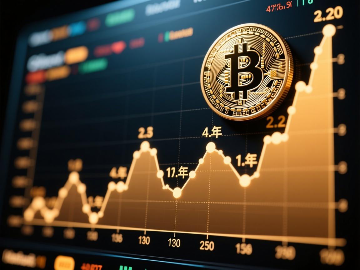 比特币十年价格曲线图，一部波澜壮阔的数字资产史诗